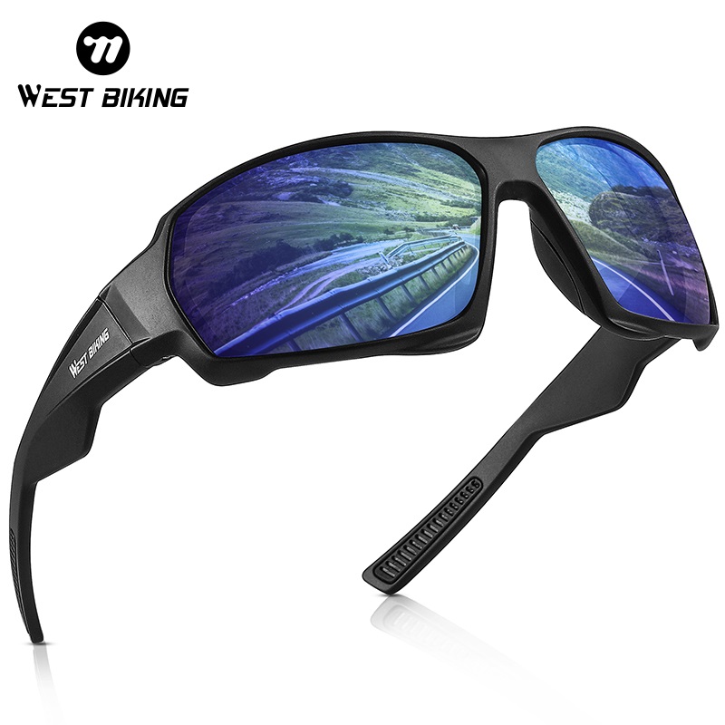 Fishing Equipment Usa - WEST BIKING 偏光サイクリンググラス UV400 抗紫外線 HD