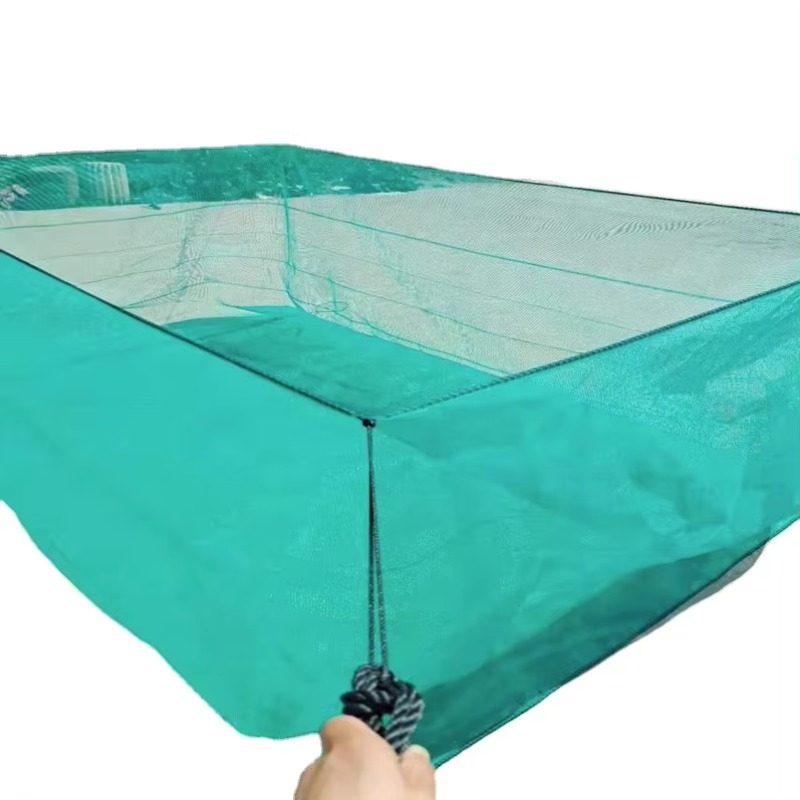 Fishing Net - 4×4×4m養魚水産養殖タンク魚籠ハパネットケージ漁網