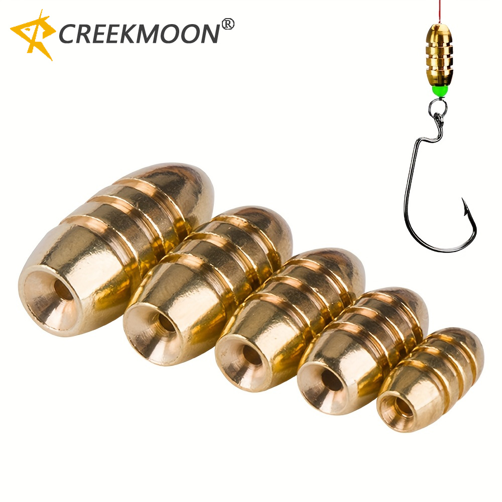 Fly Fishing Set - 20個入り 真鍮製 銅製 釣り用シンカー ウェイト RIG