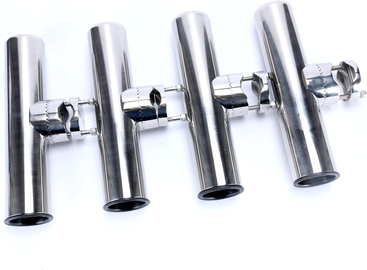 ステンレスクランプロッドホルダー スチールマウント釣り竿ホル - Rod Holder Fishing のレビューと価格