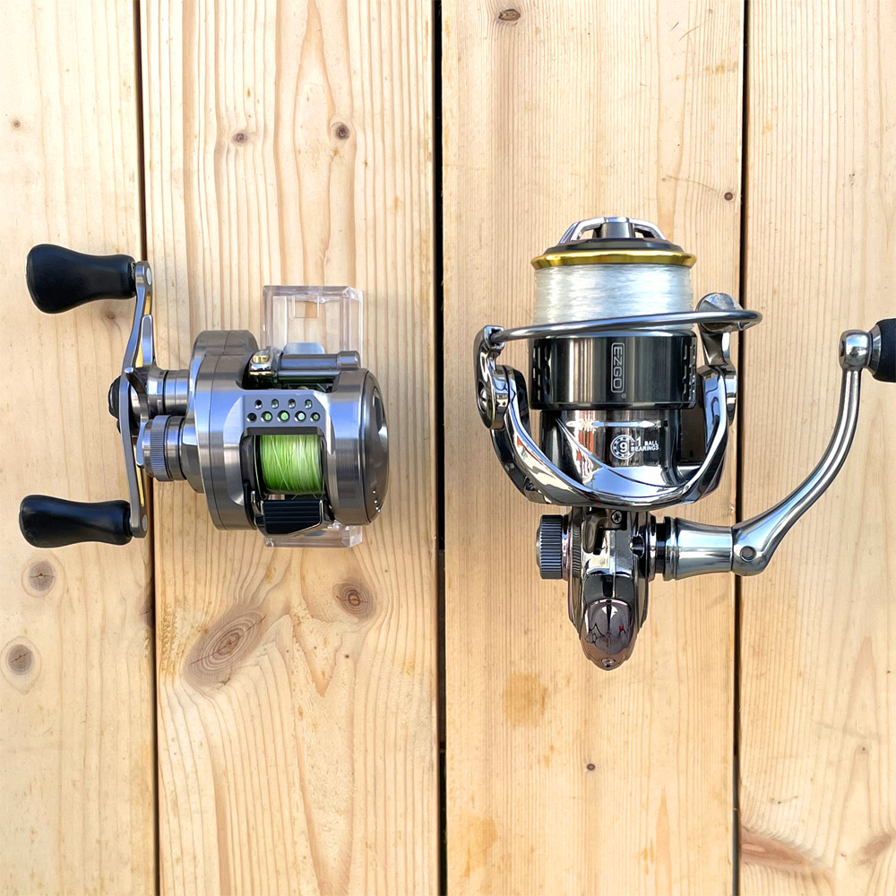 5個入り壁掛け釣りリールホルダー、ベイトキャスティング・フラ - Fly Fishing Set のレビューと価格