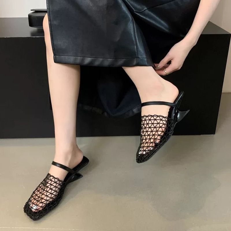 女性用シューズ 2026年 クローズドトゥ ローマンサンダル - Fishing Net のレビューと価格