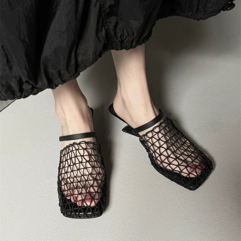 女性用シューズ 2026年 クローズドトゥ ローマンサンダル - Fishing Net のレビューと価格