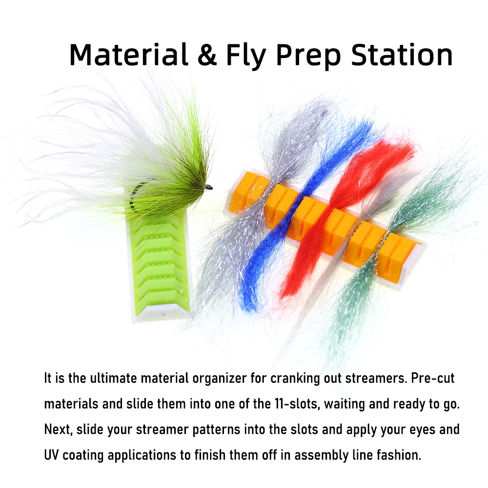 4 個のフライタイイング素材 & フライ準備ステーション釣り - Fly Fishing Set のレビューと価格