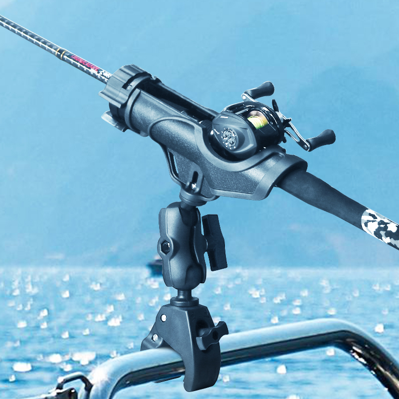 VIN マウント釣り竿ホルダーブラケット 360 度調整可能 - Rod Holder Fishing のレビューと価格