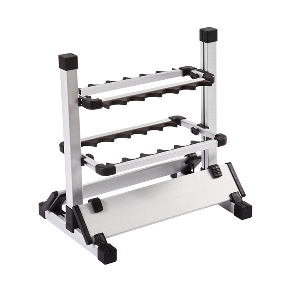 ABST アルミ製釣り竿ホルダー 釣り竿収納ラック 容量12 - Rod Holder Fishing のレビューと価格