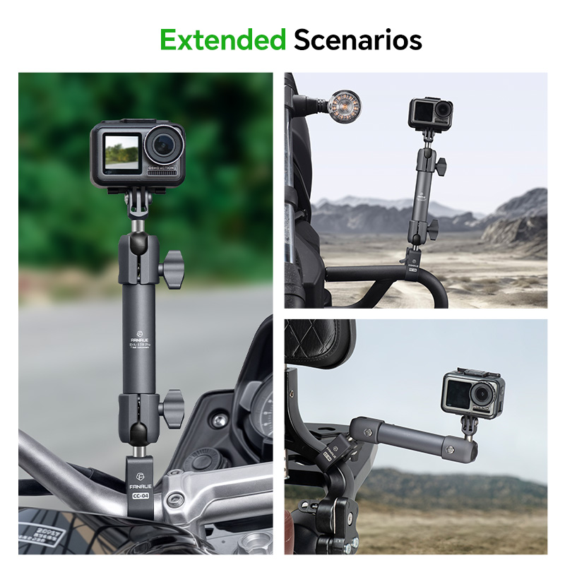 FANAUE オートバイ電話ホルダーボールヘッド双方向回転コ - Rod Holder Fishing のレビューと価格