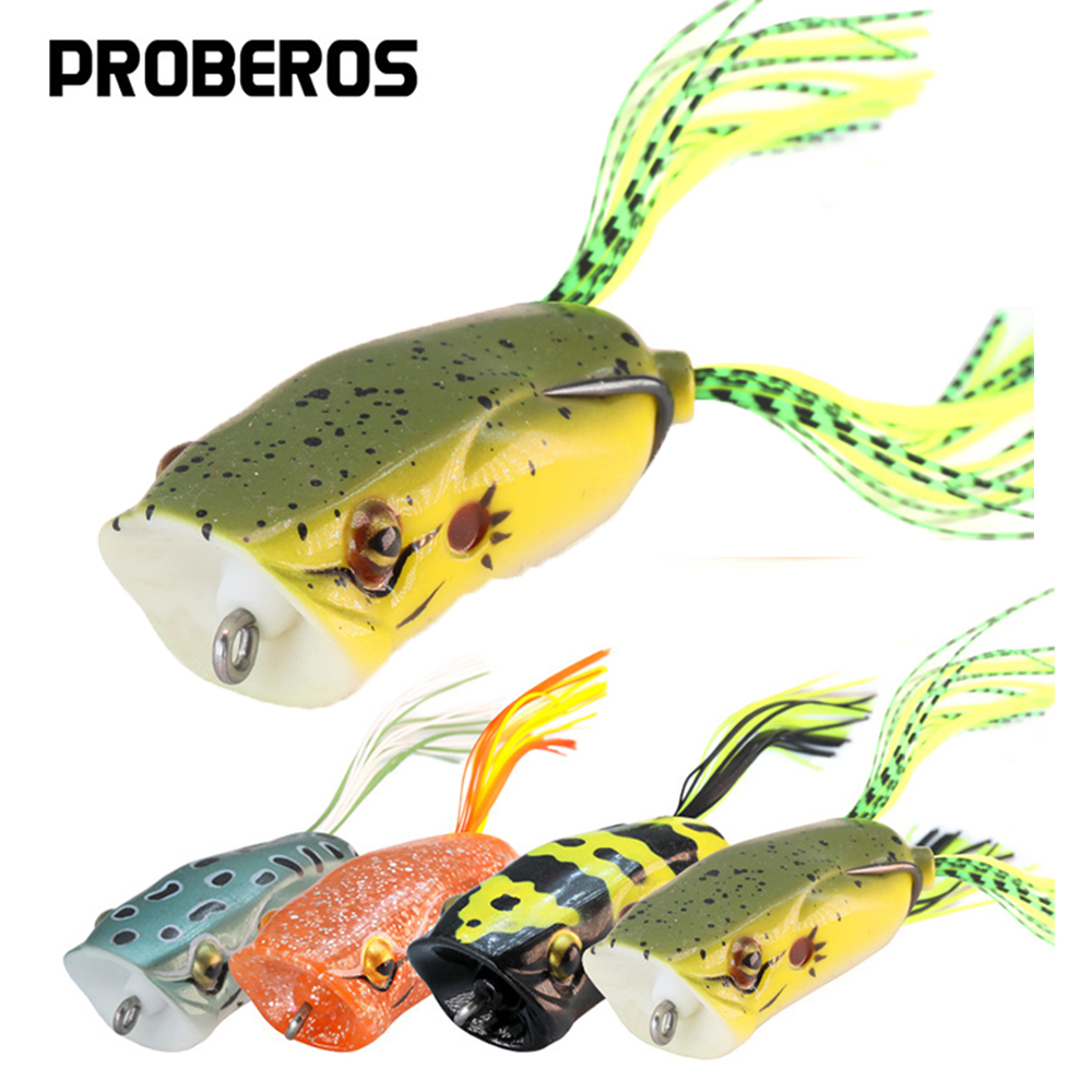 ビッグマウストップウォーターカエルルアー耐久性のあるリアルな - Fishing Equipment Usa のレビューと価格